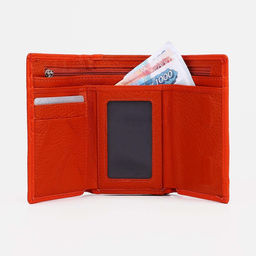 Кошелёк на магнитах, цвет оранжевый - Simaland фото 5