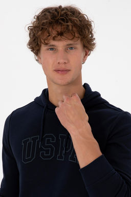 Erkek Lacivert Basic Sweatshirt Sepette S_rpriz _ndirim - U.s. polo assn фото 2
