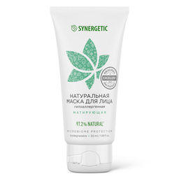 Натуральная маска для лица матирующая, 50 мл - Synergetic фото 2