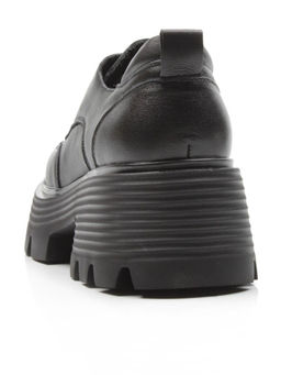 03-5931 BLACK Полуботинки женские (натуральная кожа)