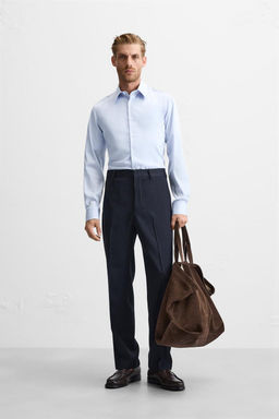 TEXTURED TWILL SHIRT