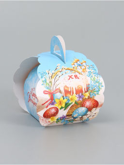 Цена за 10 шт. Коробочка подарочная для яйца «Христос Воскресе»