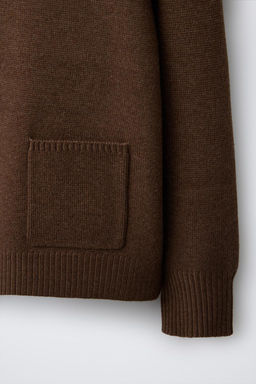 KNIT SWEATER WITH POCKETS - Zara фото 5