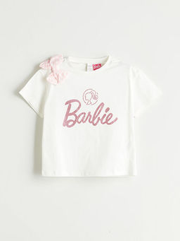 Barbie Bask?l? K?z ?ocuk Ti??rt ve ?ort 2li