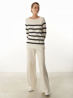 Conso/KTR 230745 - milk/dark blue Брюки женские