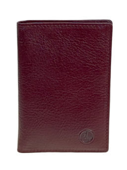 Обложка для паспорта из натуральной кожи, цвет коричневый