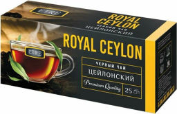 ETRE, чай Royal Ceylon черный цейлонский отборный, 25 пакетиков, 50 г  фото 2