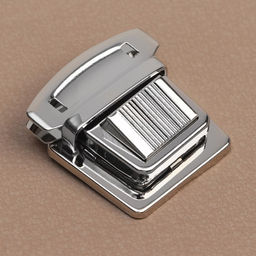 Цена за 2 шт. Застёжка для сумки, 3.5×3.8 см, цвет серебряный