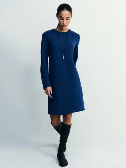 Вязаное платье мини / Zarina