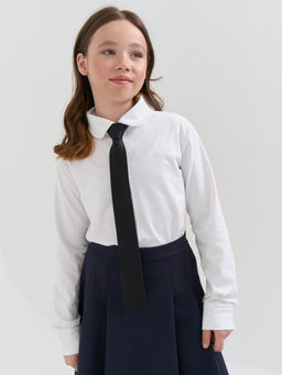 Галстук с фиксатором Черный - Bungly фото 3