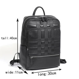 Рюкзак мужской, кожа, MIRONPAN 30283 Черный  фото 2