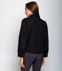 Блуза #КТ3018 (1), чёрный