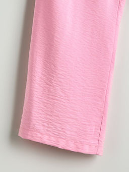 Beli Lastikli Fiyonk Detayl? K?z ?ocuk Pantolon