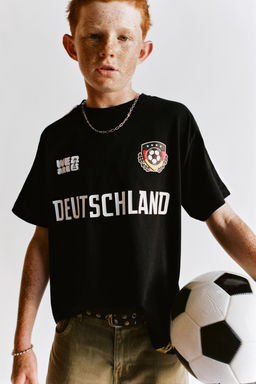 CAMISETA ESTAMPADO ALEMANIA FIFA WORLD CUP  2026 / Negro