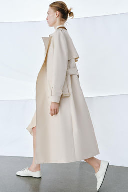 ZW COLLECTION BELTED TRENCH COAT - Zara фото 18