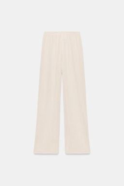 PANTAL?N R?STICO WIDE LEG / Beige claro - Zara фото 7