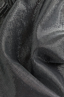 Vestido brillante con hombreras - H&m фото 2