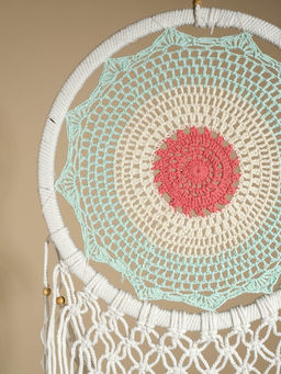 Ловец снов «Мятные тона», 32×90 см