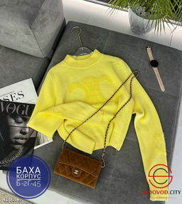 Свитер женский с рисунком - Bruno фото 5