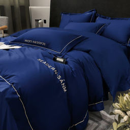 КПБ Mency SEADERN-SANM Однотонный в коробке MENSEB14 Евро