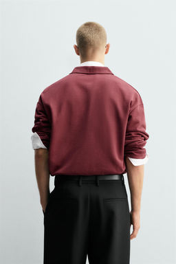 BOXY FIT POLO SHIRT - Zara фото 3