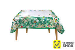 Скатерть Экзотический рай 180х145см, хлопок 100%.
