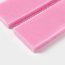 Молд для заливки шоколада Цифры 2026 с узором, 2 шт., силикон, 16.6?10.5 см, розовый