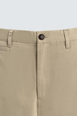 STRAIGHT-LEG CHINO TROUSERS - Zara фото 9