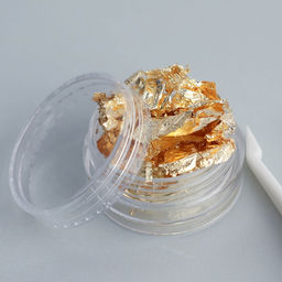 Подставка из гипса. Набор для создания поддона с поталью «Овал»