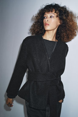 SOFT BELTED CARDIGAN - Zara фото 2