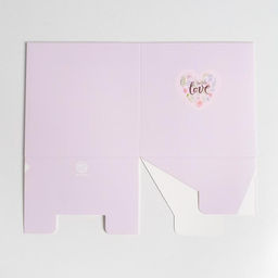 Цена за 2 шт. Коробка подарочная для цветов с пластиковой крышкой, упаковка, С Любовью, 12 х 12 х 12 см - Дарите счастье фото 5