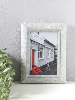 Фоторамка для фото 10×15 см «Марокканская мозаика», пластик, оттенки голубого, 19.8×15×2 см