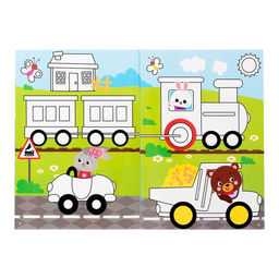 Раскраска многоразовая Рисуй-стирай. Машины 12 стр. - Буква-ленд фото 8