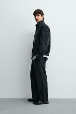 SUEDE LEATHER JACKET - Zara фото 4