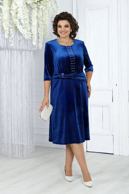 Платье Ninele 7431-Р темно-синий - Mira fashion фото 643