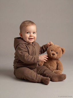 Kap??onlu Erkek Bebek E?ofman Tak?m?