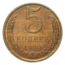 5 копеек 1989 года