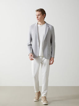 Dar Kal?p Erkek Blazer Ceket