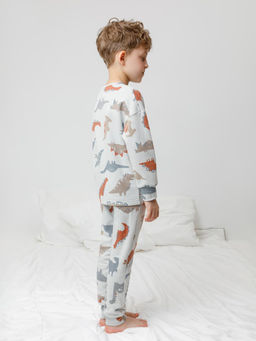 К 1587/речной перламутр,динозавры пижама дет