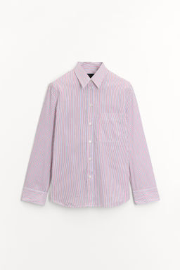 ZW COLLECTION STRIPED POPLIN SHIRT - Zara фото 17