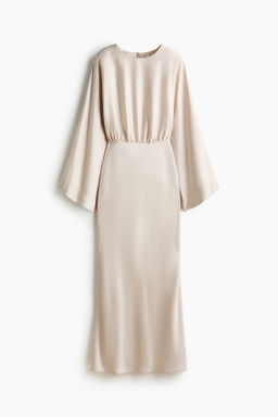 Vestido de sat?n con hombreras - H&m фото 2