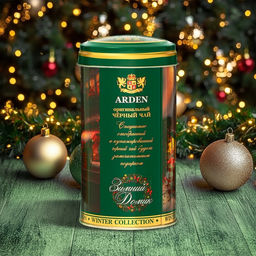 Чай чёрный Arden Новогодняя коллекция, со вкусом мохито, 100 г