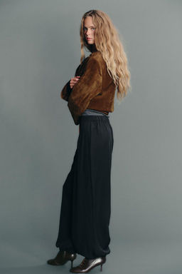 FLOWING BALLOON TROUSERS - Zara фото 4