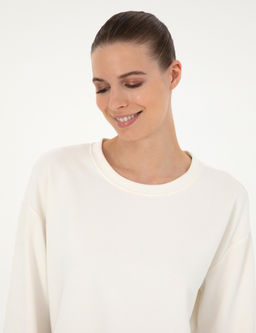 Ekru Comfort Fit Sweatshirt