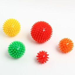 Мяч массажный, ø6 см, от 6 мес., оранжевый