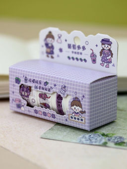 Набор декоративного скотча Fruit friend, purple