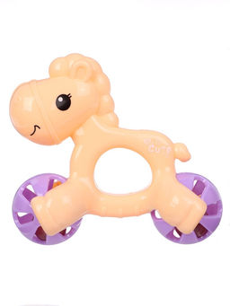 Погремушка Лошадка, 13 см, МИКС, Крошка Я