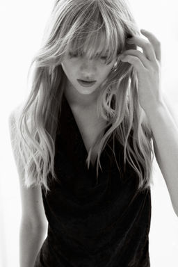 Top halter de velour - H&m фото 2