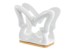 Салфетница 12*5*10 см Бабочка на дер. подставке - Elan gallery фото 5