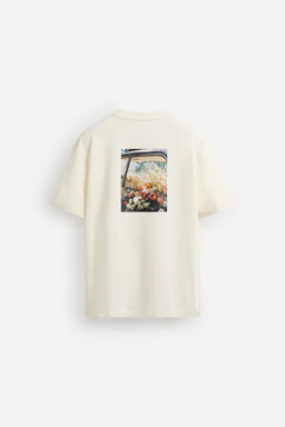 CONTRAST PHOTO PRINT T-SHIRT - Zara фото 8